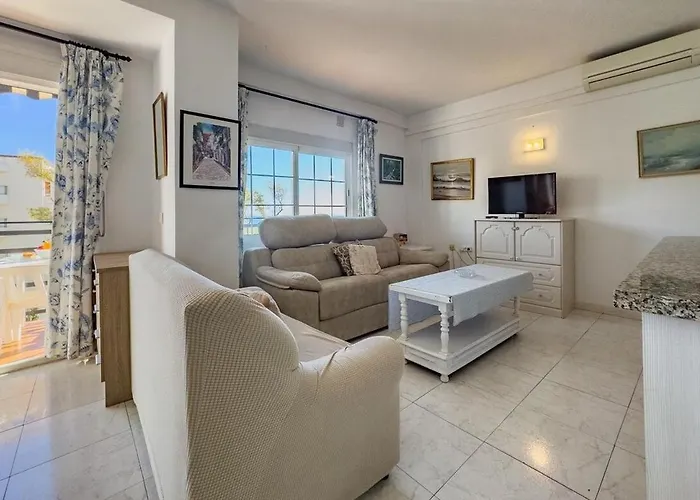 Mediterráneo 6 9 Charming Beachfront 1bedroom With Stunning Sea Views Appartamento *